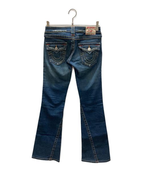 TRUE RELIGION（トゥルー レリジョン）TRUE RELIGION (トゥルー レリジョン) JOEY フレアデニムパンツ インディゴ サイズ:25の古着・服飾アイテム