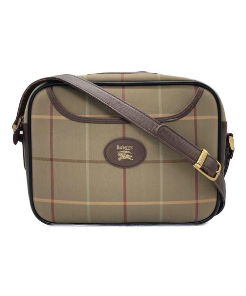 Burberry's（バーバリーズ）Burberry's (バーバリーズ) ショルダーバッグ ブラウンの古着・服飾アイテム