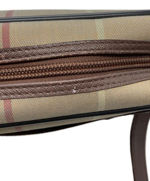 Burberry's（バーバリーズ）Burberry's (バーバリーズ) ショルダーバッグ ブラウンの古着・服飾アイテム