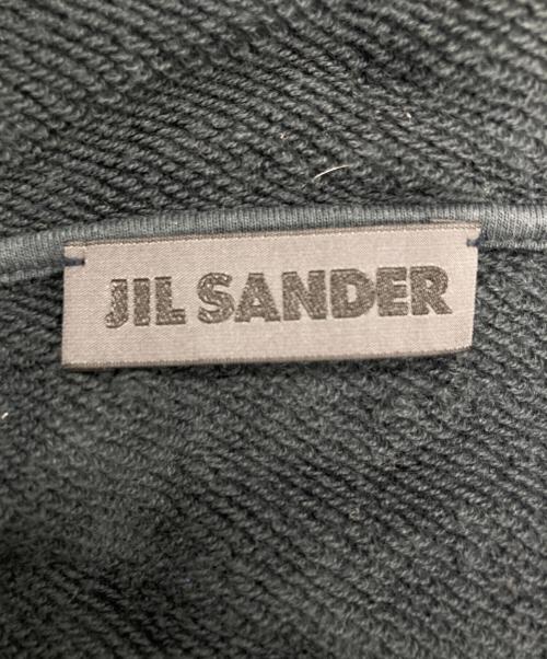 JIL SANDER（ジルサンダー）JIL SANDER (ジルサンダー) ショート丈ジップパーカー ネイビー サイズ:SIZE：Mの古着・服飾アイテム