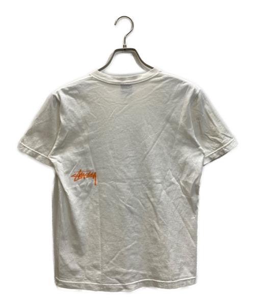 stussy（ステューシー）stussy (ステューシー) プリントTシャツ ホワイト サイズ:Ｓの古着・服飾アイテム
