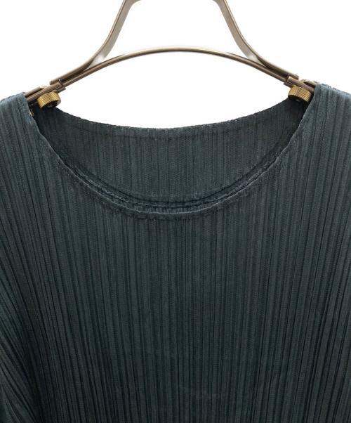PLEATS PLEASE（プリーツプリーズ）PLEATS PLEASE (プリーツプリーズ) プリーツワンピース グレー サイズ:size　5の古着・服飾アイテム