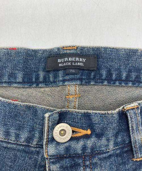BURBERRY BLACK LABEL（バーバリーブラックレーベル）BURBERRY BLACK LABEL (バーバリーブラックレーベル) デニムパンツ インディゴ サイズ:76の古着・服飾アイテム