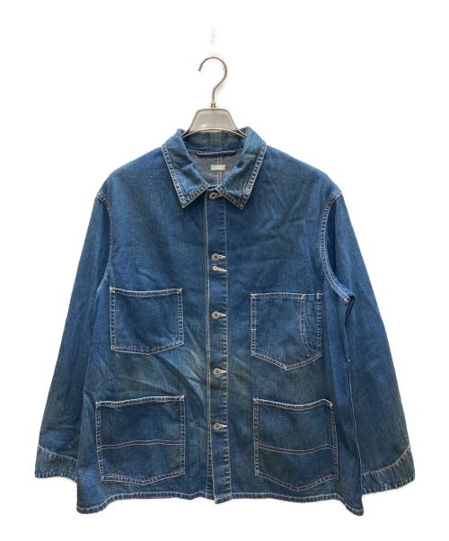 A.PRESSE（アプレッセ）A.PRESSE (アプレッセ) Denim Coverall Jacket　デニムカバーオールジャケット インディゴ サイズ:SIZE 3の古着・服飾アイテム
