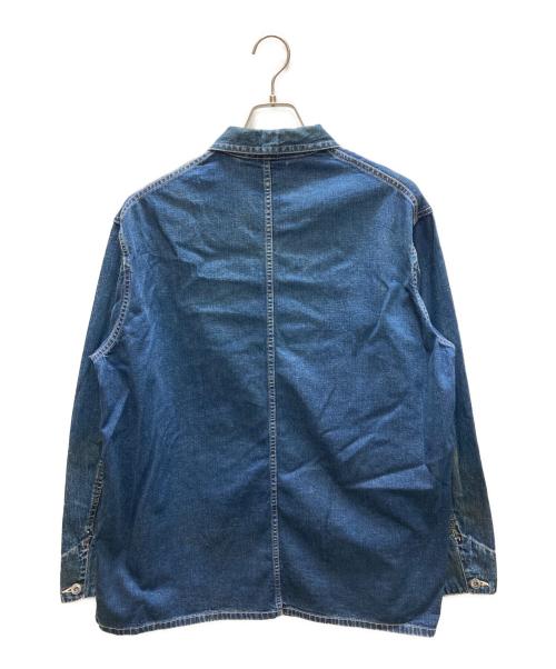 A.PRESSE（アプレッセ）A.PRESSE (アプレッセ) Denim Coverall Jacket　デニムカバーオールジャケット インディゴ サイズ:SIZE 3の古着・服飾アイテム