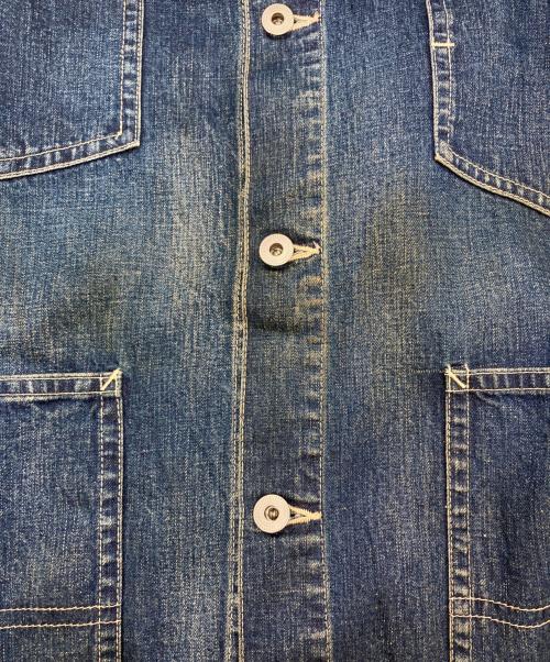 A.PRESSE（アプレッセ）A.PRESSE (アプレッセ) Denim Coverall Jacket　デニムカバーオールジャケット インディゴ サイズ:SIZE 3の古着・服飾アイテム