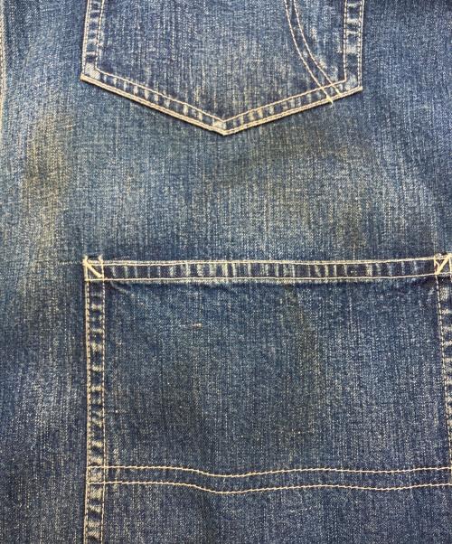 A.PRESSE（アプレッセ）A.PRESSE (アプレッセ) Denim Coverall Jacket　デニムカバーオールジャケット インディゴ サイズ:SIZE 3の古着・服飾アイテム