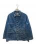 A.PRESSE（アプレッセ）の古着「Denim Coverall Jacket　デニムカバーオールジャケット」｜インディゴ
