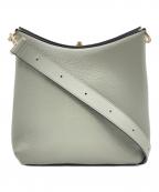 FURLAフルラ）の古着「DANAE HOBO ダナエ ホーボー レザーショルダーバッグ」｜グリーン