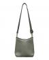 中古・古着 FURLA (フルラ) DANAE HOBO ダナエ ホーボー レザーショルダーバッグ グリーン：14000円