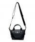 中古・古着 LONGCHAMP (ロンシャン) ル プリアージュ エナジー XS トップハンドルバッグ ブラック：20000円