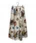 CABAN (キャバン) シルク BOUQUETプリント フレアスカート マルチカラー サイズ:SIZE S：36000円
