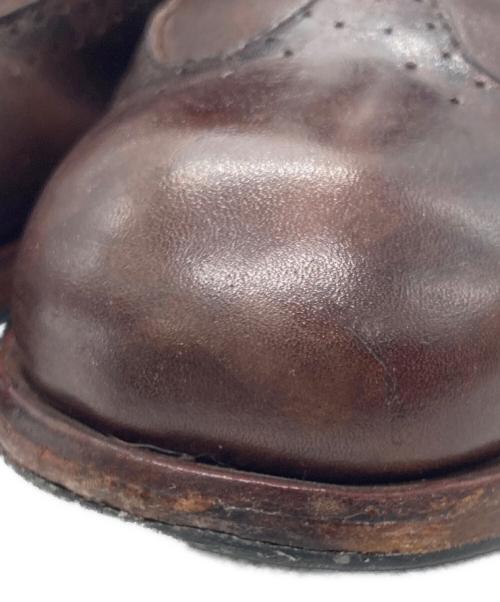 Timberland（ティンバーランド）Timberland (ティンバーランド) ウィングチップブーツ ブラウン サイズ:7.5Wの古着・服飾アイテム