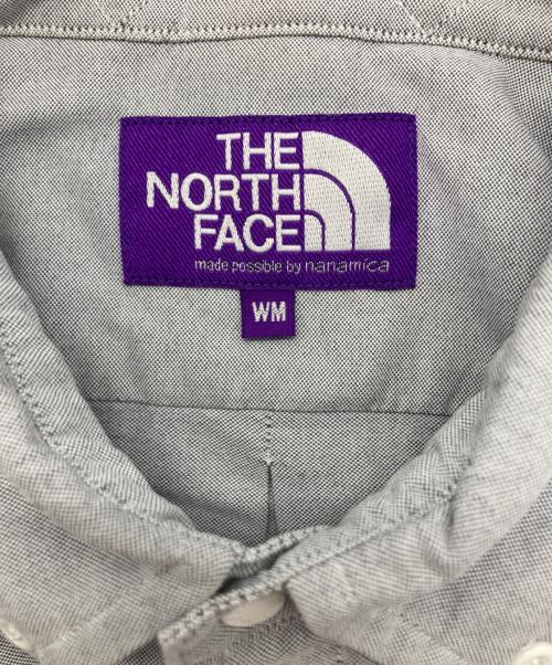 THE NORTHFACE PURPLELABEL（ザ・ノースフェイス パープルレーベル）THE NORTHFACE PURPLELABEL (ザ・ノースフェイス パープルレーベル) Button Down Field Shirt グレー サイズ:Mの古着・服飾アイテム