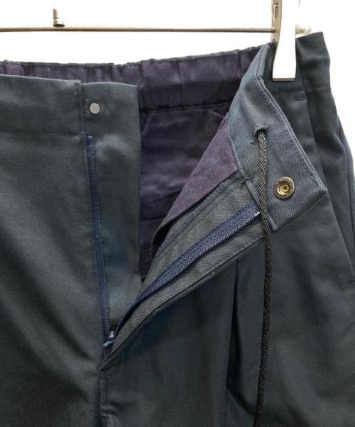HELLY HANSEN（ヘリーハンセン）HELLY HANSEN (ヘリーハンセン) ウールストーレンタックパンツ ネイビー サイズ:Mの古着・服飾アイテム