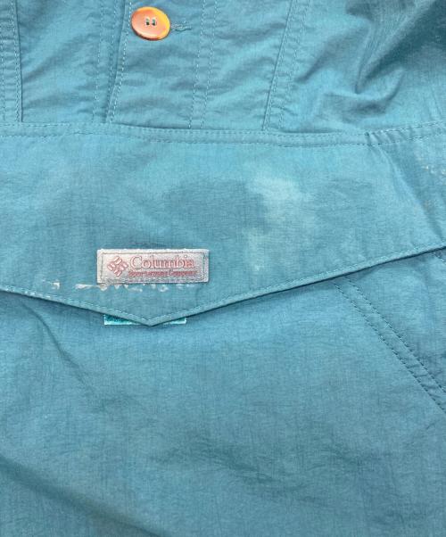Columbia（コロンビア）Columbia (コロンビア) 90s コットンウッド プルオーバー アノラックパーカー ネイビー サイズ:Mの古着・服飾アイテム