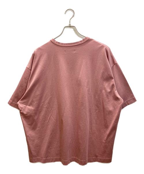 TIGHTBOOTH PRODUCTION（タイトブースプロダクション）TIGHTBOOTH PRODUCTION (タイトブースプロダクション) PONTE POCKET S/S T-SHIRT ピンク サイズ:Lの古着・服飾アイテム