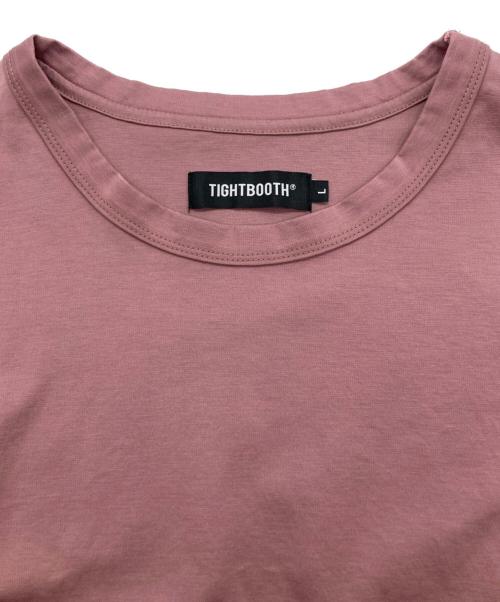 TIGHTBOOTH PRODUCTION（タイトブースプロダクション）TIGHTBOOTH PRODUCTION (タイトブースプロダクション) PONTE POCKET S/S T-SHIRT ピンク サイズ:Lの古着・服飾アイテム