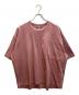 TIGHTBOOTH PRODUCTION（タイトブースプロダクション）の古着「PONTE POCKET S/S T-SHIRT」｜ピンク