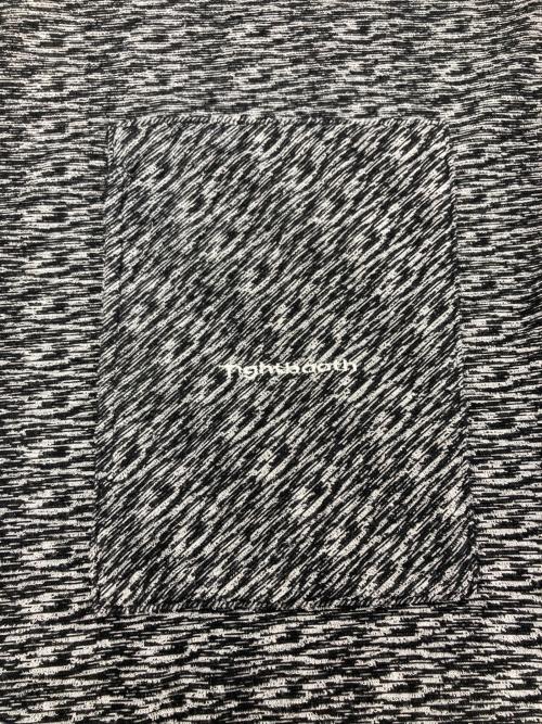 TIGHTBOOTH PRODUCTION（タイトブースプロダクション）TIGHTBOOTH PRODUCTION (タイトブースプロダクション) PILE T-SHIRT ブラック×ホワイト サイズ:Lの古着・服飾アイテム