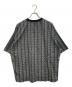 TIGHTBOOTH PRODUCTION (タイトブースプロダクション) PILE T-SHIRT ブラック×ホワイト サイズ:L：8000円