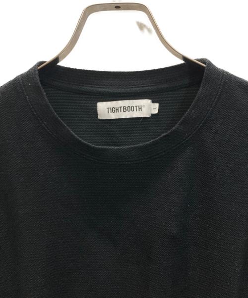 TIGHTBOOTH PRODUCTION（タイトブースプロダクション）TIGHTBOOTH PRODUCTION (タイトブースプロダクション) HONEYCOMB BORDER T-SHIRT ブラック サイズ:Lの古着・服飾アイテム