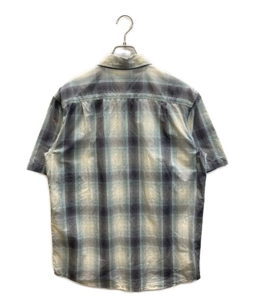 CarHartt（カーハート）CarHartt (カーハート) オンブレチェックシャツ ブルー サイズ:Mの古着・服飾アイテム