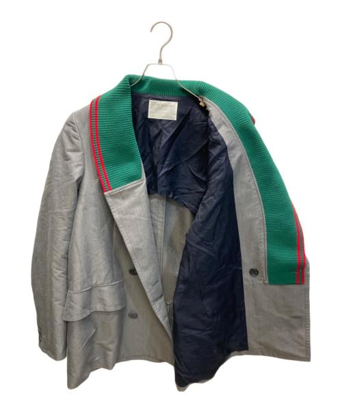 KOLOR（カラー）KOLOR (カラー) ドッキングテーラードジャケット グレー サイズ:下記参照の古着・服飾アイテム
