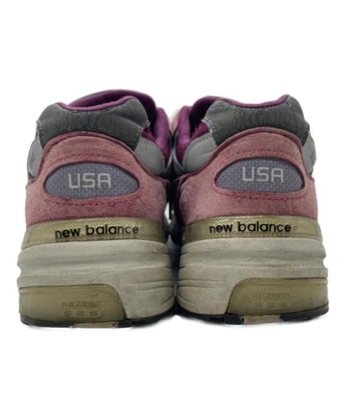 NEW BALANCE（ニューバランス）NEW BALANCE (ニューバランス) 992 ローカットスニーカー パープル サイズ:27.5㎝の古着・服飾アイテム
