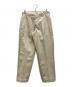 PUBLIC（パブリック）の古着「Original Regular Fit Work Pants」｜アイボリー