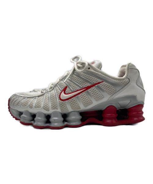 NIKE（ナイキ）NIKE (ナイキ) W SHOX TL ホワイト×レッド サイズ:24㎝の古着・服飾アイテム