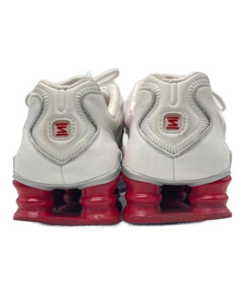 NIKE（ナイキ）NIKE (ナイキ) W SHOX TL ホワイト×レッド サイズ:24㎝の古着・服飾アイテム