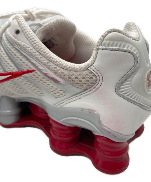 NIKE（ナイキ）NIKE (ナイキ) W SHOX TL ホワイト×レッド サイズ:24㎝の古着・服飾アイテム