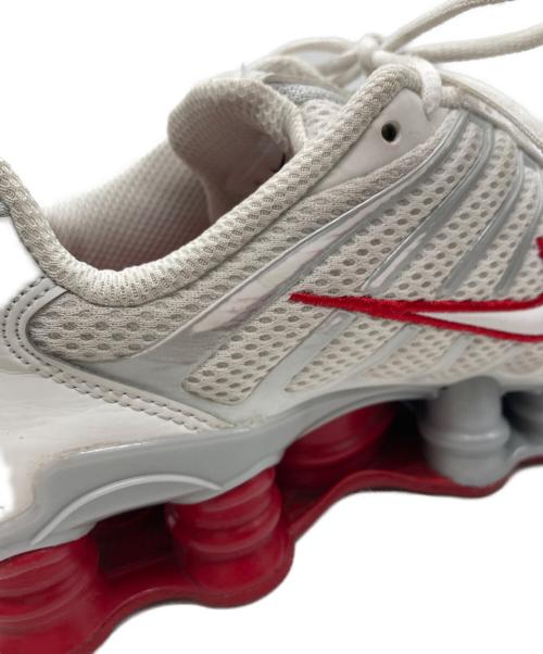 NIKE（ナイキ）NIKE (ナイキ) W SHOX TL ホワイト×レッド サイズ:24㎝の古着・服飾アイテム