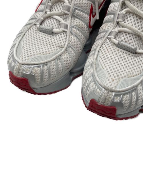 NIKE（ナイキ）NIKE (ナイキ) W SHOX TL ホワイト×レッド サイズ:24㎝の古着・服飾アイテム