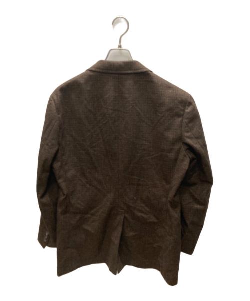 Fine Cloth by FOX BROTHERS（ファイン・クロス・バイ・フォックス・ブラザーズ）Fine Cloth by FOX BROTHERS (ファイン・クロス・バイ・フォックス・ブラザーズ) フランネル 3Bジャケット ブラウン サイズ:記載無しの古着・服飾アイテム