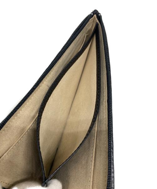 ATAO（アタオ）ATAO (アタオ) Slimo スリモ メッシュ L字ファスナー財布 ブラックの古着・服飾アイテム