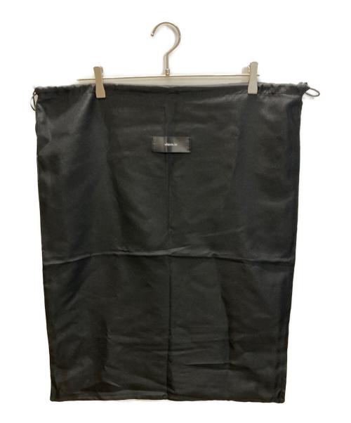 object.io（オブジェクツアイオー）object.io (オブジェクツアイオー) ESSENTIAL DAYILY LEATHER HOBO MEDIUM エッセンシャル デイリー レザー ホーボー ミディアム ショルダーバック ブラックの古着・服飾アイテム