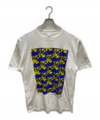 te Neuesテノイエス）の古着「COW プリントTシャツ」｜ホワイト