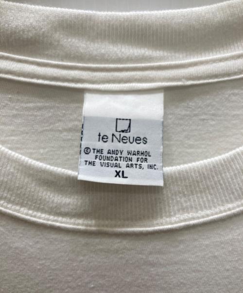 te Neues（テノイエス）te Neues (テノイエス) COW プリントTシャツ ホワイト サイズ:XLの古着・服飾アイテム