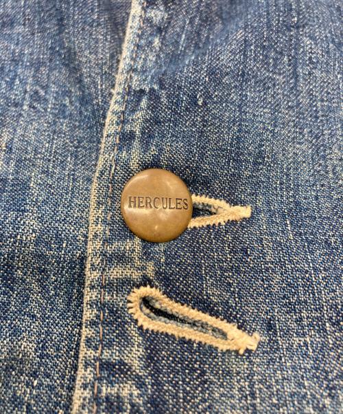 HERCULES（ヘラクレス）HERCULES (ヘラクレス) デニムカバーオール インディゴ サイズ:下記参照の古着・服飾アイテム