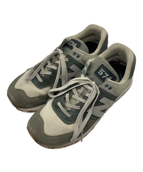NEW BALANCE（ニューバランス）NEW BALANCE (ニューバランス) ローカットスニーカー グリーン サイズ:CM29.5の古着・服飾アイテム