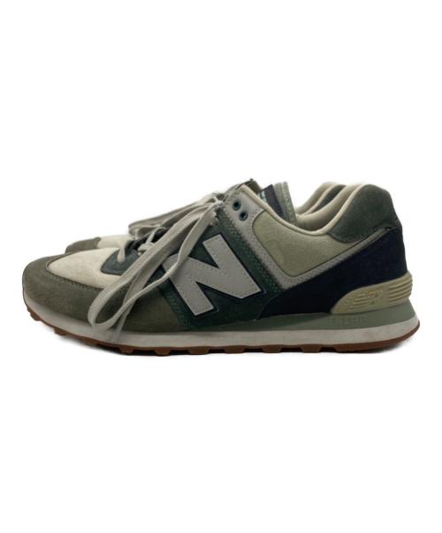 NEW BALANCE（ニューバランス）NEW BALANCE (ニューバランス) ローカットスニーカー グリーン サイズ:CM29.5の古着・服飾アイテム
