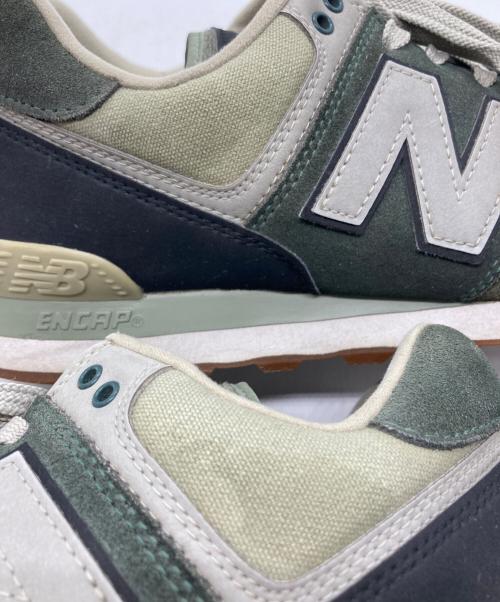 NEW BALANCE（ニューバランス）NEW BALANCE (ニューバランス) ローカットスニーカー グリーン サイズ:CM29.5の古着・服飾アイテム