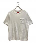 SUPREMEシュプリーム）の古着「S/S pocket tee」｜ホワイト