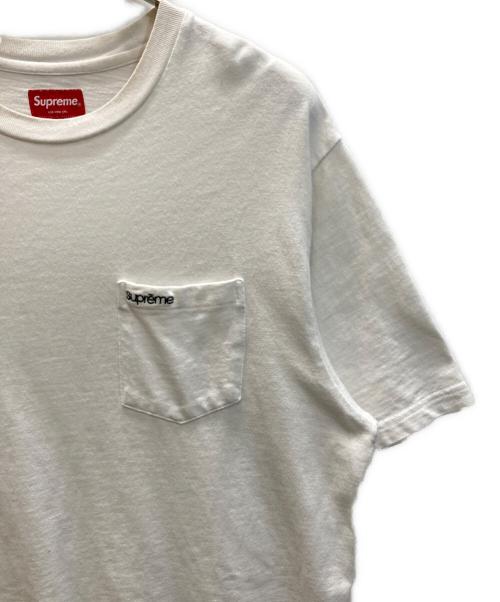 SUPREME（シュプリーム）SUPREME (シュプリーム) S/S pocket tee ホワイト サイズ:Sの古着・服飾アイテム