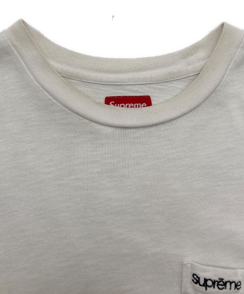 SUPREME（シュプリーム）SUPREME (シュプリーム) S/S pocket tee ホワイト サイズ:Sの古着・服飾アイテム