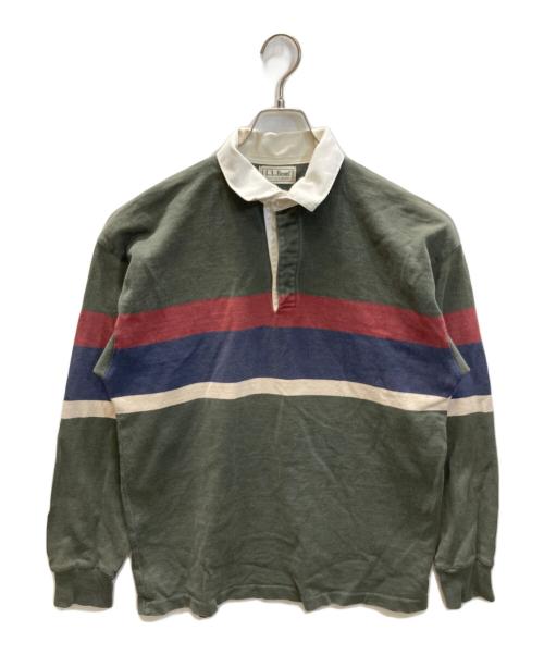 L.L.Bean（エルエルビーン）L.L.Bean (エルエルビーン) ラガーシャツ オリーブ サイズ:Mの古着・服飾アイテム