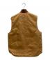CarHartt (カーハート) DUCK VEST ARCTIC QUILT LINED ダックベスト ブラウン サイズ:M：10000円