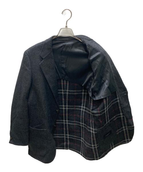 BURBERRY LONDON（バーバリーロンドン）BURBERRY LONDON (バーバリーロンドン) ウールテーラードジャケット グレー サイズ:Lの古着・服飾アイテム